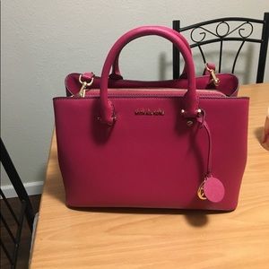 Michael Kors cherry color brand new
